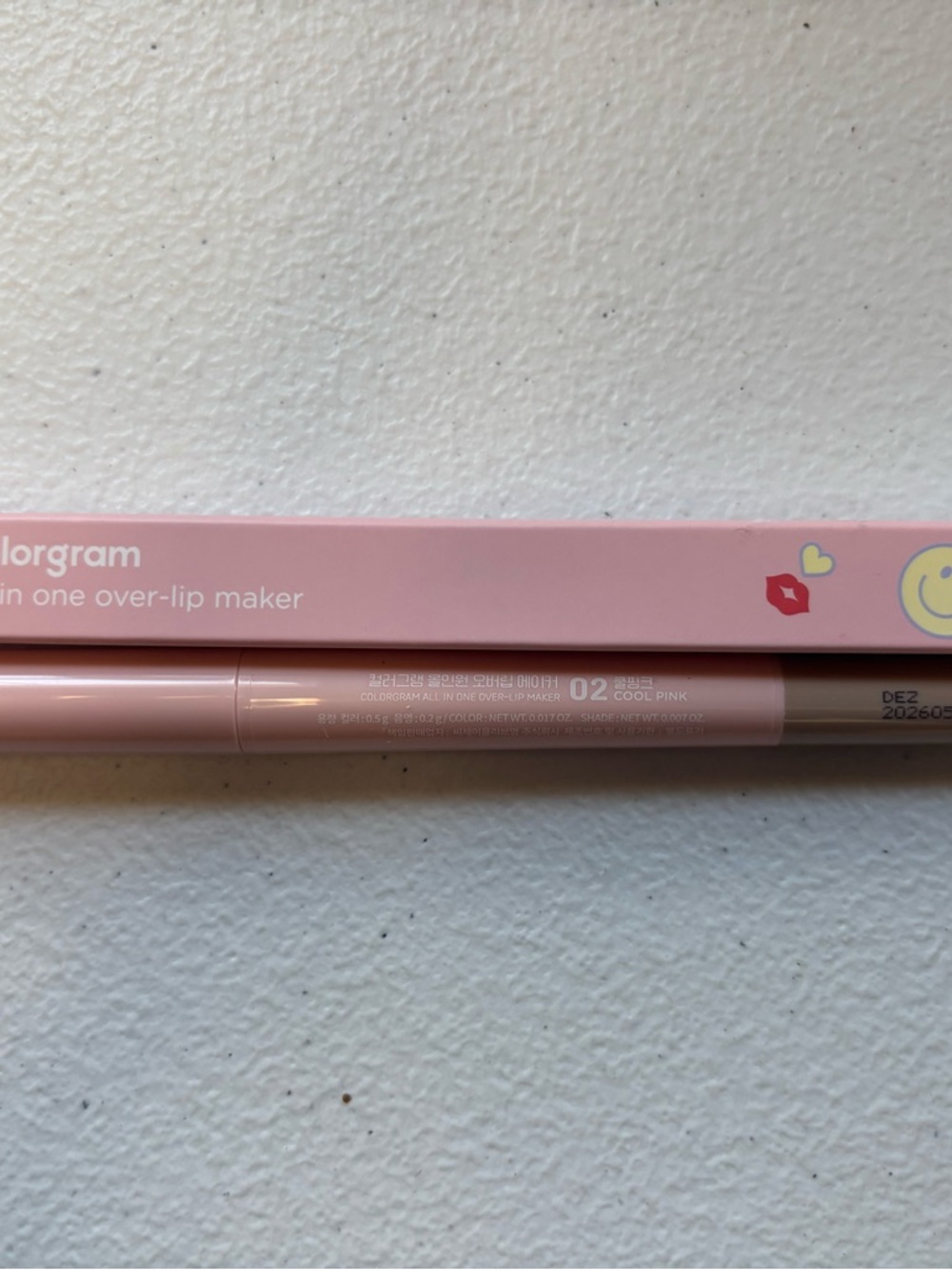 Colorgran 2-in-1 Over-Lip Maker - Cool Pink